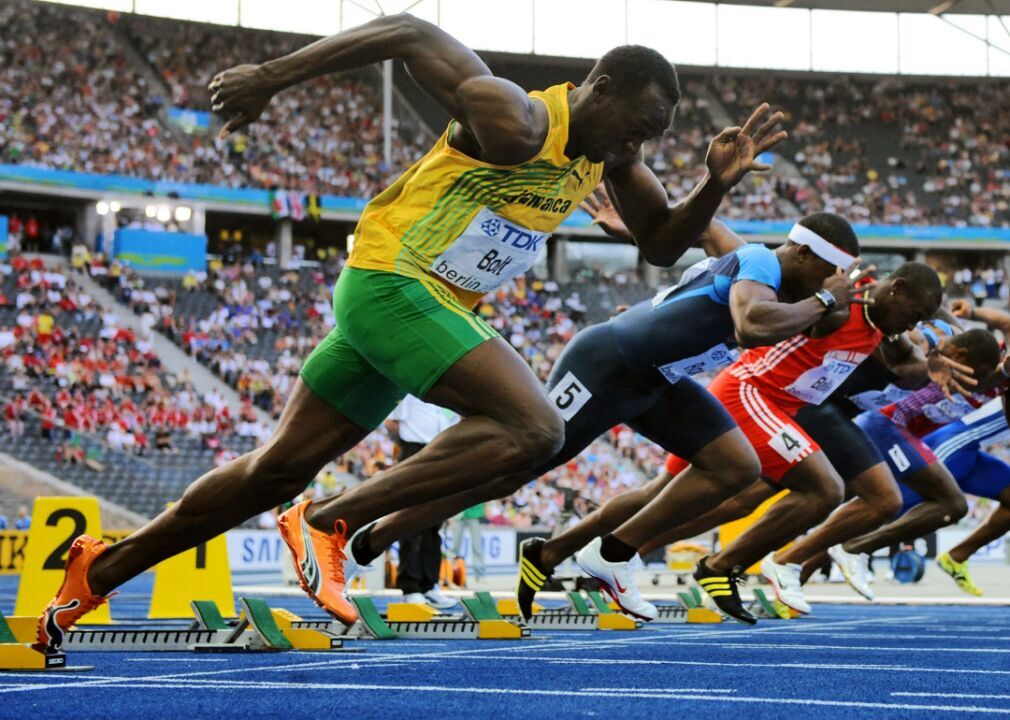2009: Usain Bolt runs 100m in 9.58 seconds
